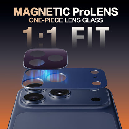 MagFilter Phone Camera Lens Filter Kit for iPhone 17 Pro and iPhone 17 Pro Max - Blue